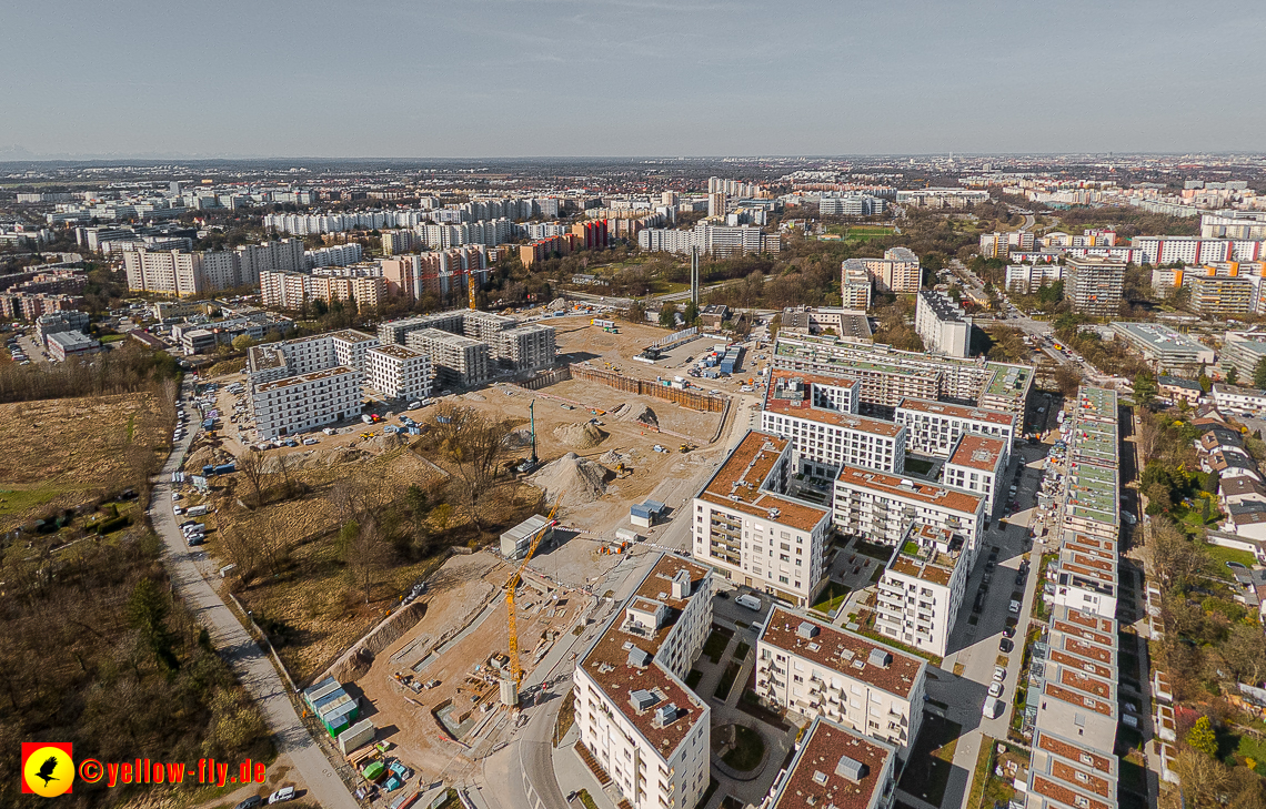 22.03.2023 - Baustele und Wohnanlage Alexisquartier